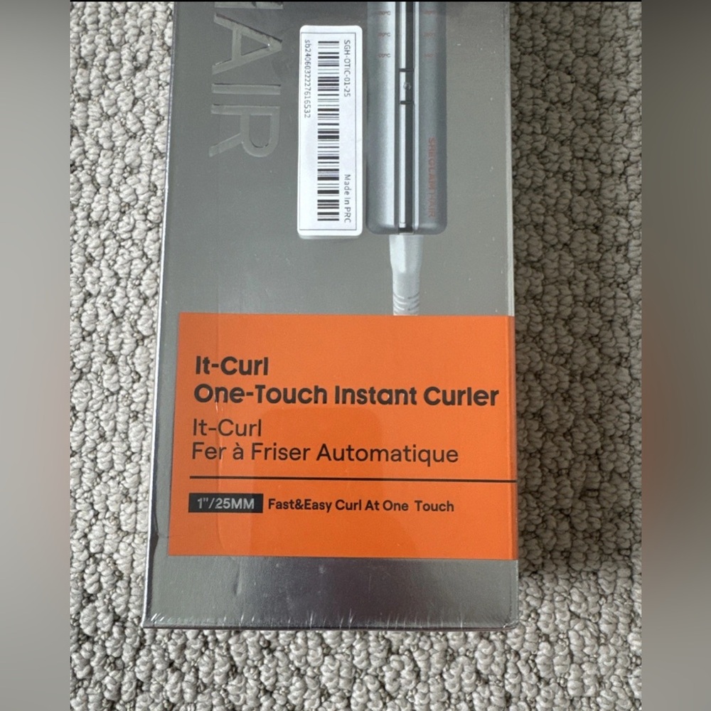SHEGLAM It Curl One Touch Curling Iron 1 inch 25mm New in Box - Picture 2 of 4